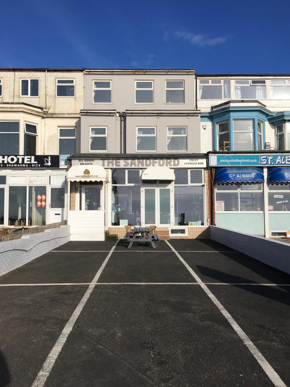 Sandford Promenade Blackpool Exterior foto